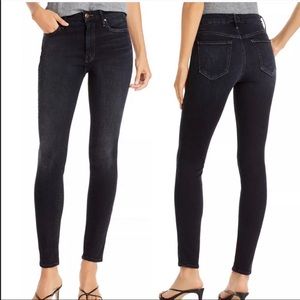 Mother denim skinny high waisted ankle jeans